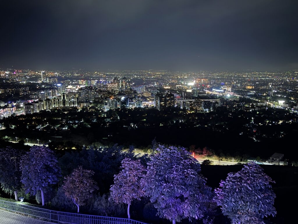 Almaty at night